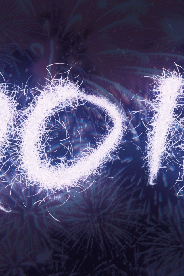 Happy New Year 2016 iPhone 4/4S/iPod - Wallpaper - FreeChristmasWallpapers.net