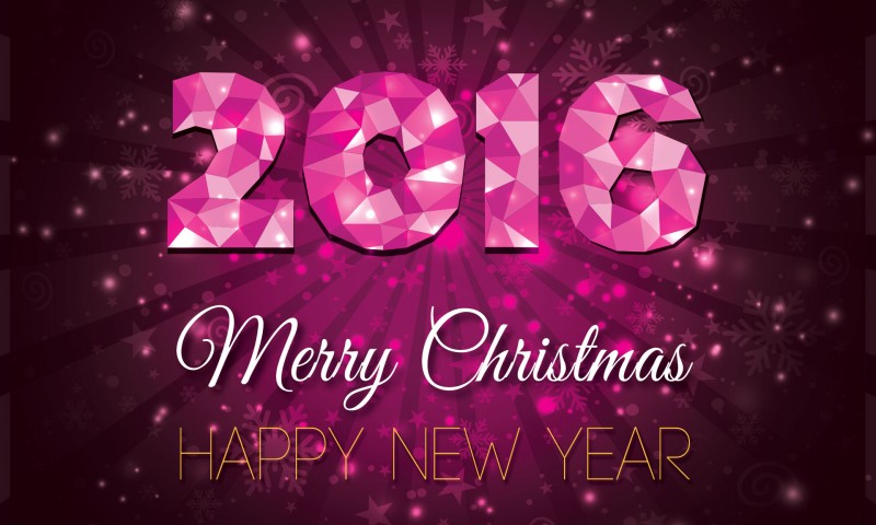 Merry Christmas And Happy New Year 2016