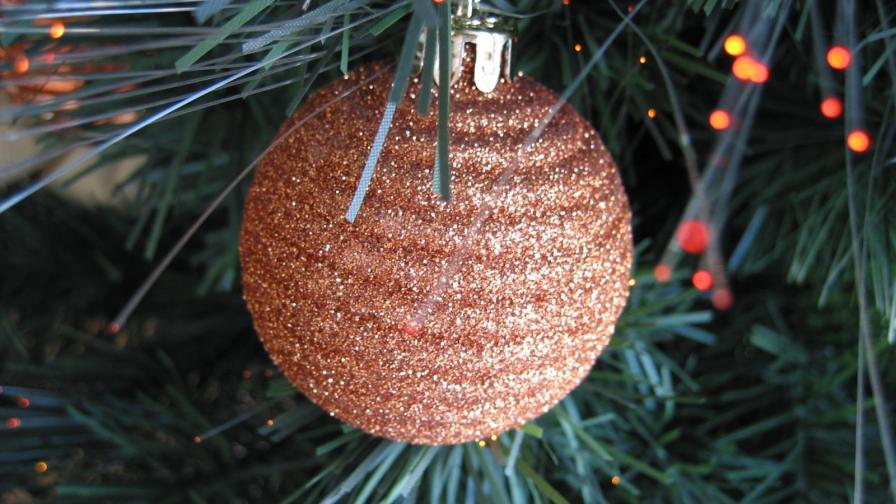 Bronze Christmas Ball