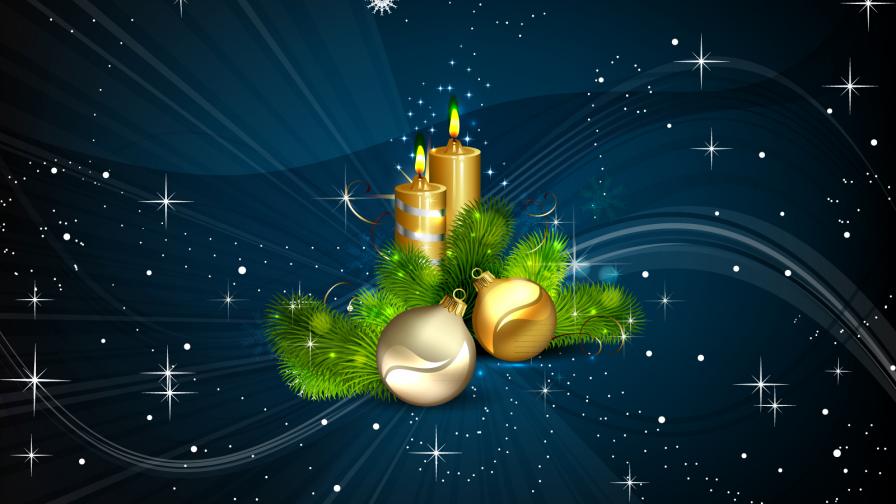Christmas Candles Lights