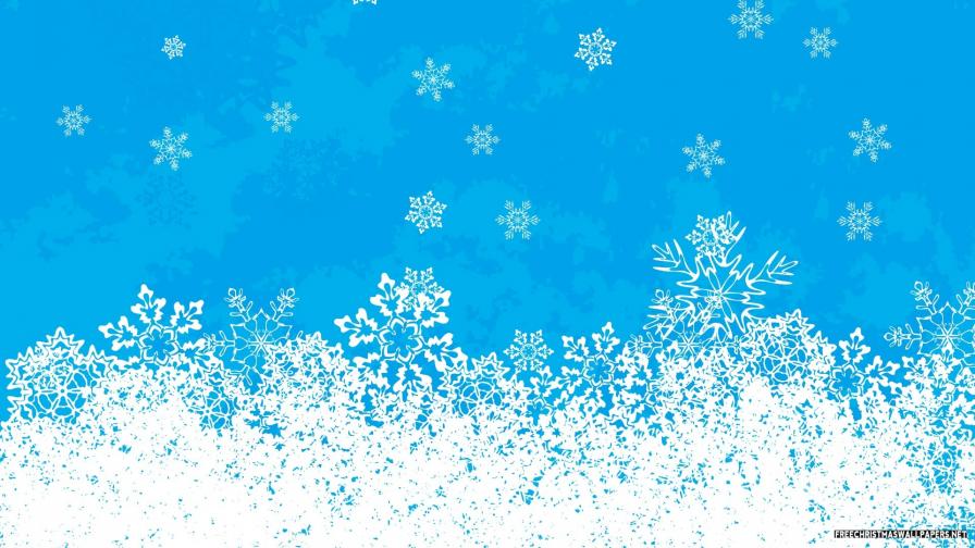 Christmas Flakes Vectored