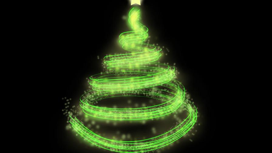 Futuristic Christmas Tree