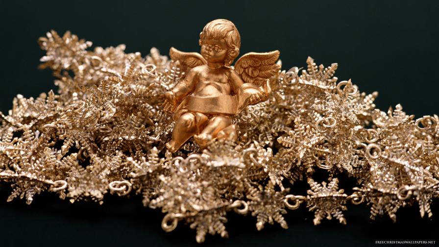 Gold Christmas Angel