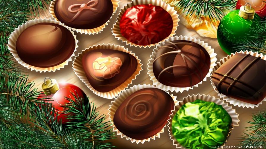 Sweet Xmas Tree Candies