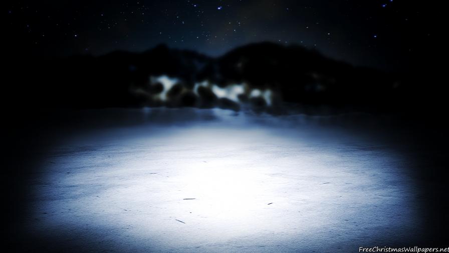 Winter Night Background