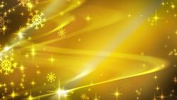 Yellow Xmas Sparkles